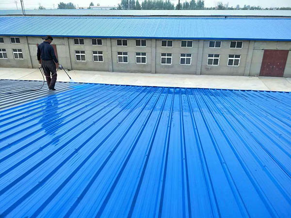 光泽 彩钢瓦喷漆翻新工业厂房、仓库